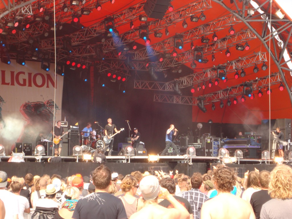 Bad Religion on the Orange Stage